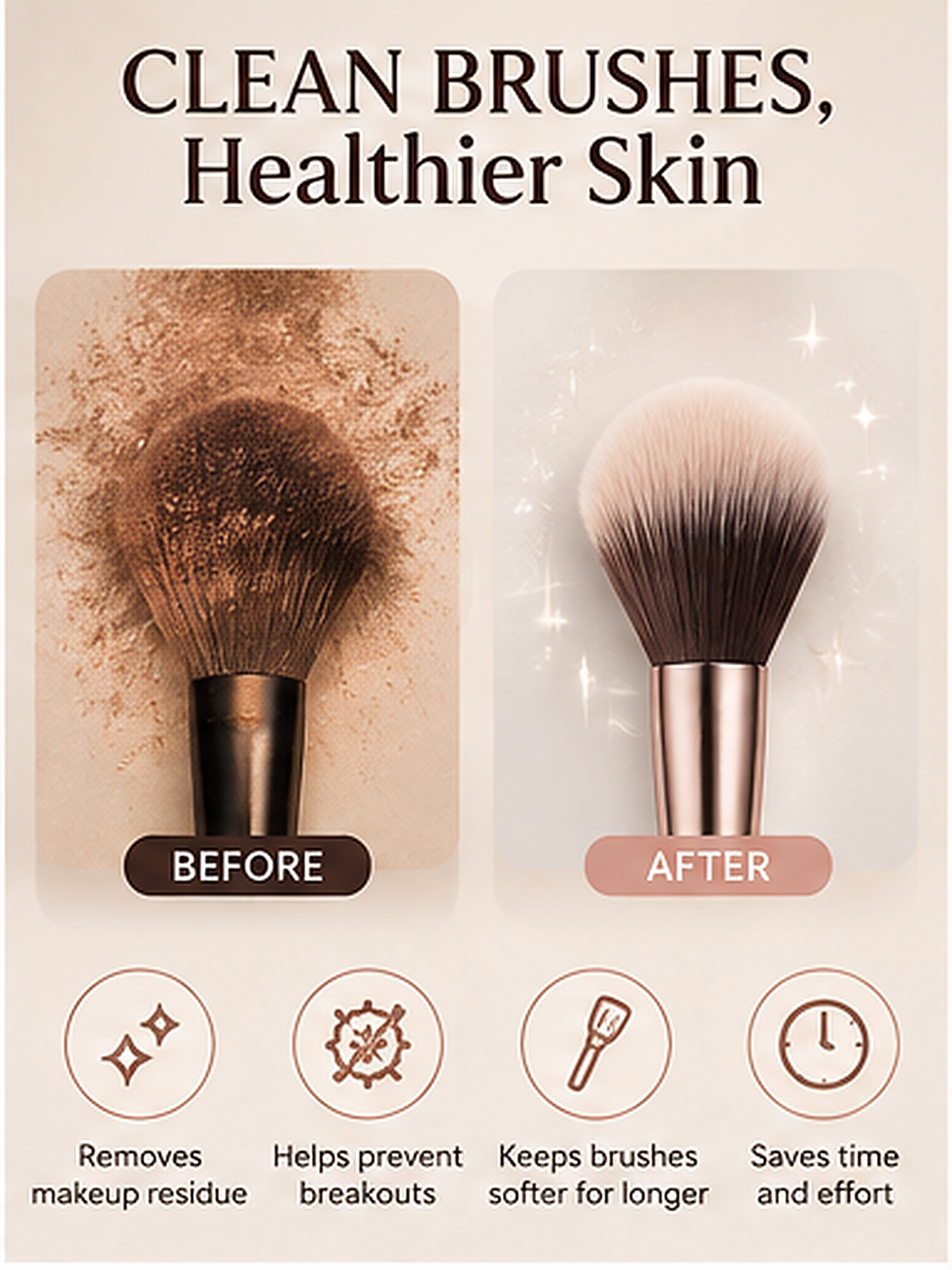 Zelovia™ Electric Makeup Brush Cleaner