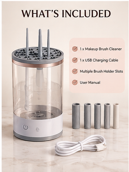 Zelovia™ Electric Makeup Brush Cleaner