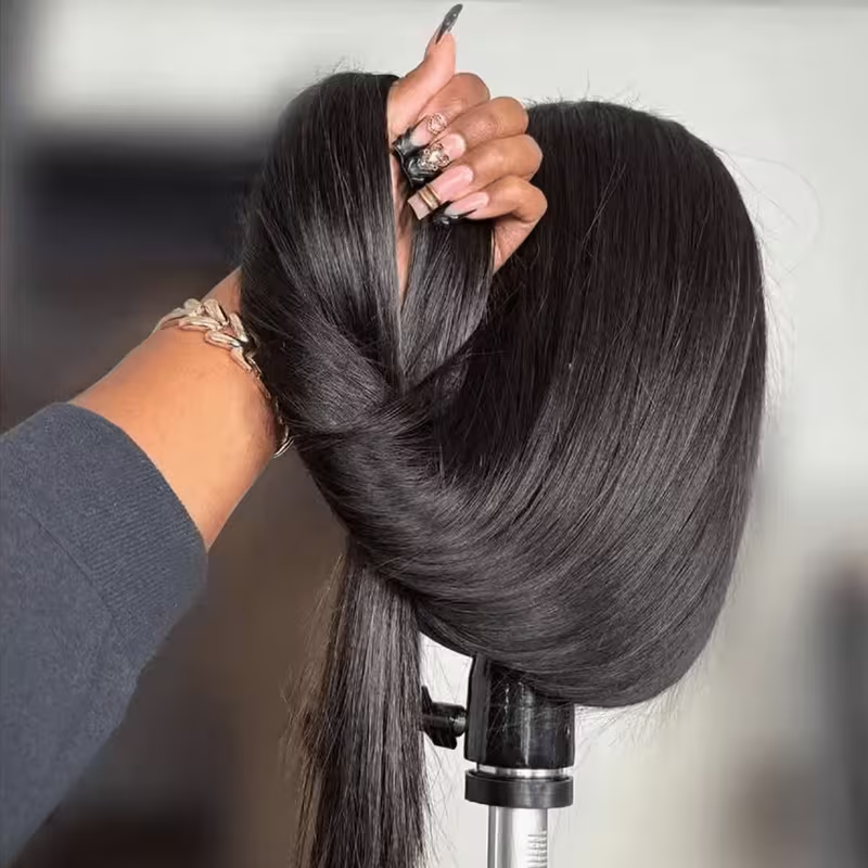 Zelovia™ Brazilian Silky Straight Lace Wig