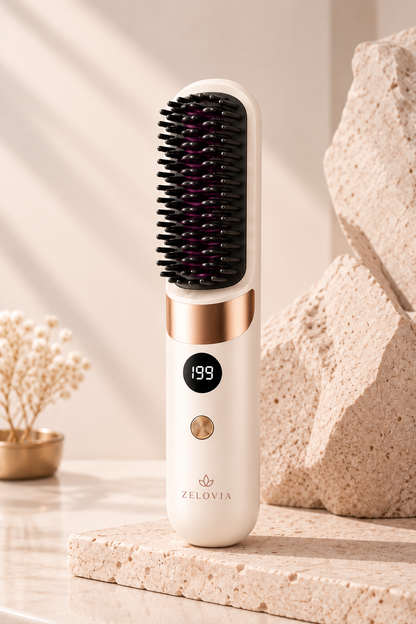 Zelovia™ Cordless Hair Straightening Comb