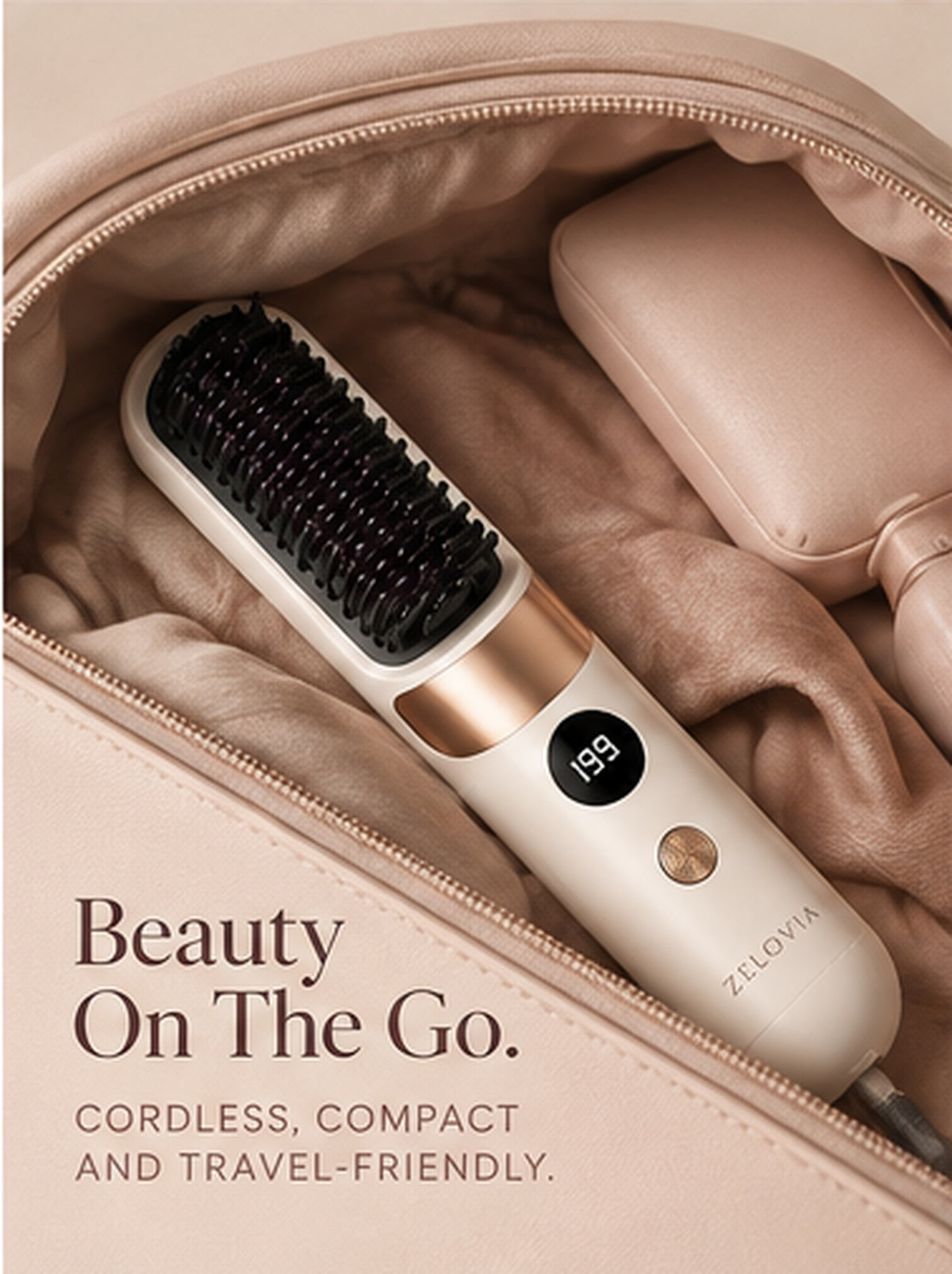 Zelovia™ Cordless Hair Straightening Comb