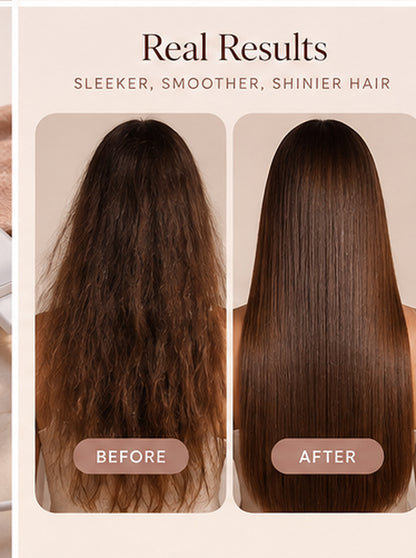 Zelovia™ Cordless Mini Hair Straightener & Curler