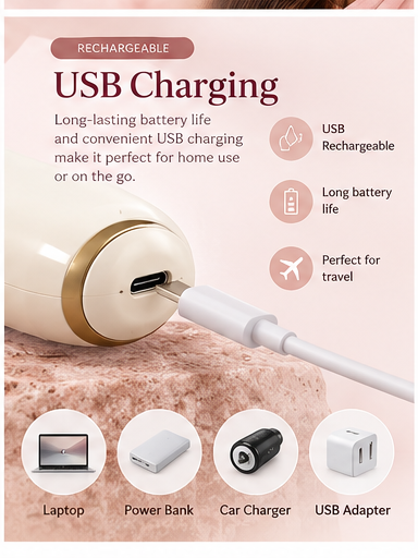 Zelovia™ Electric Misting & Easy Clean Brush